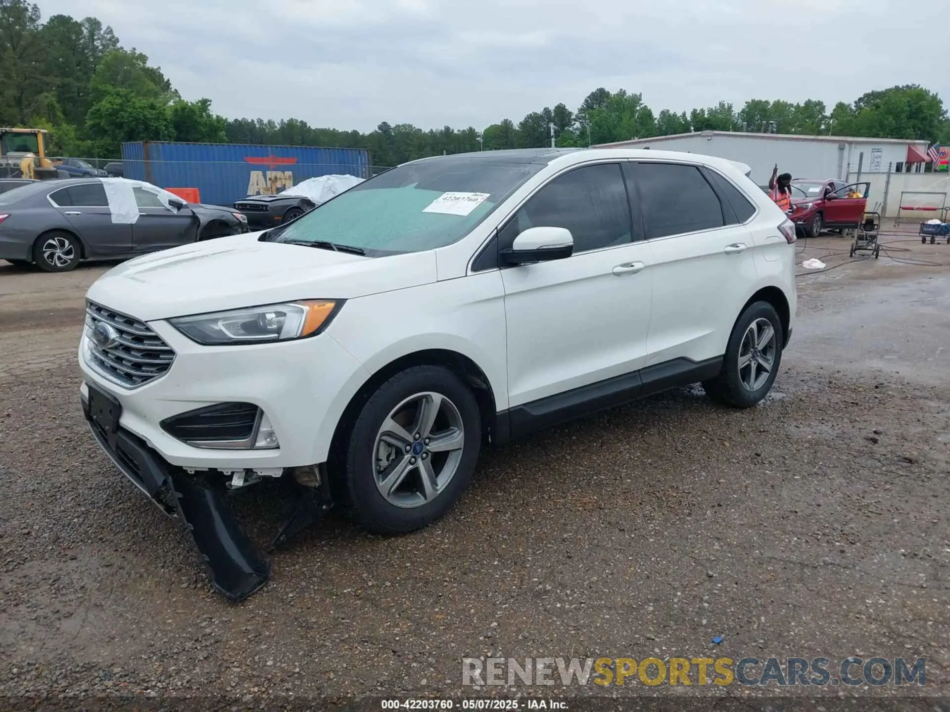 2 Фотография поврежденного автомобиля 2FMPK3J94LBB42454 FORD EDGE 2020