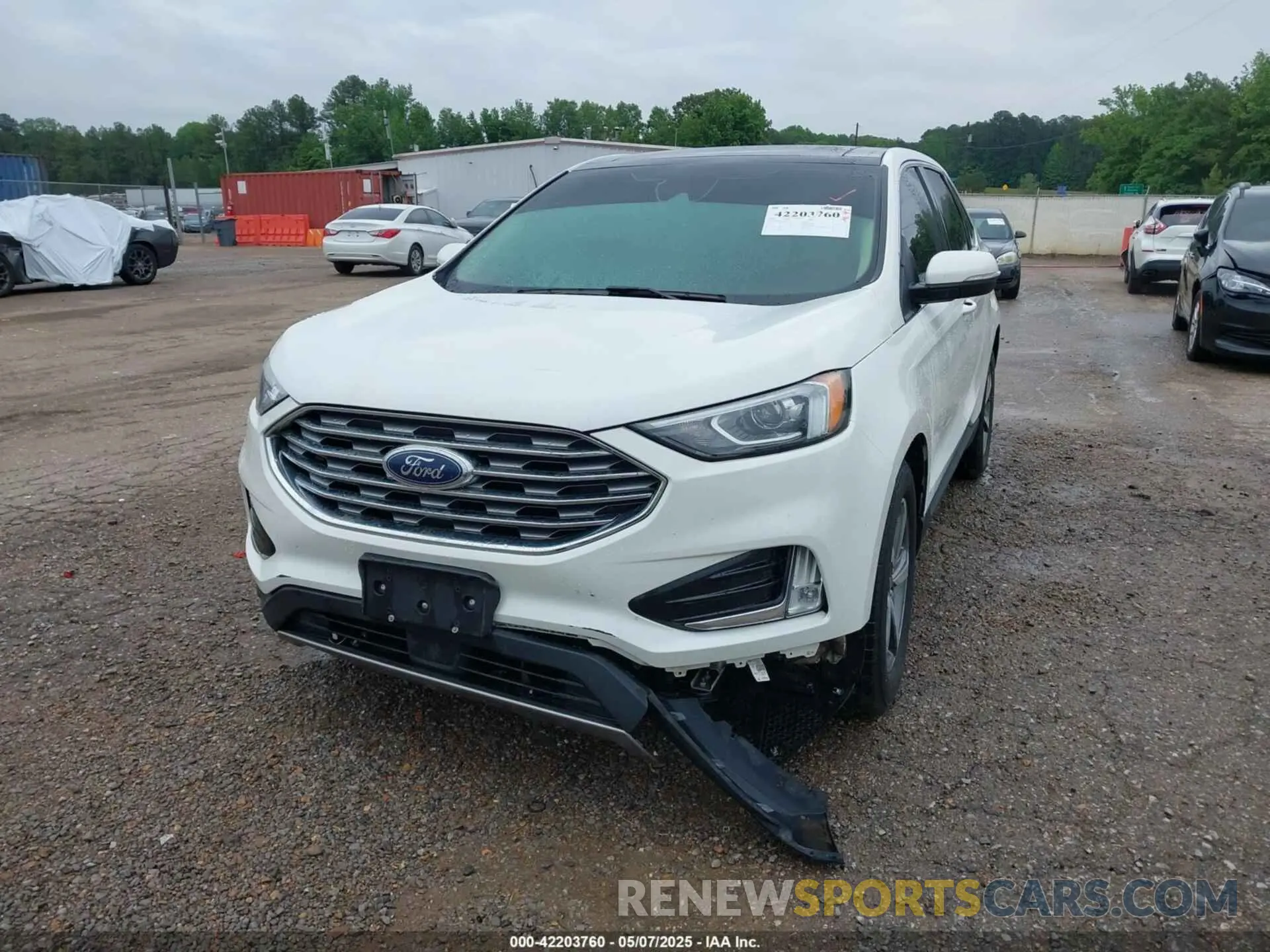 6 Фотография поврежденного автомобиля 2FMPK3J94LBB42454 FORD EDGE 2020