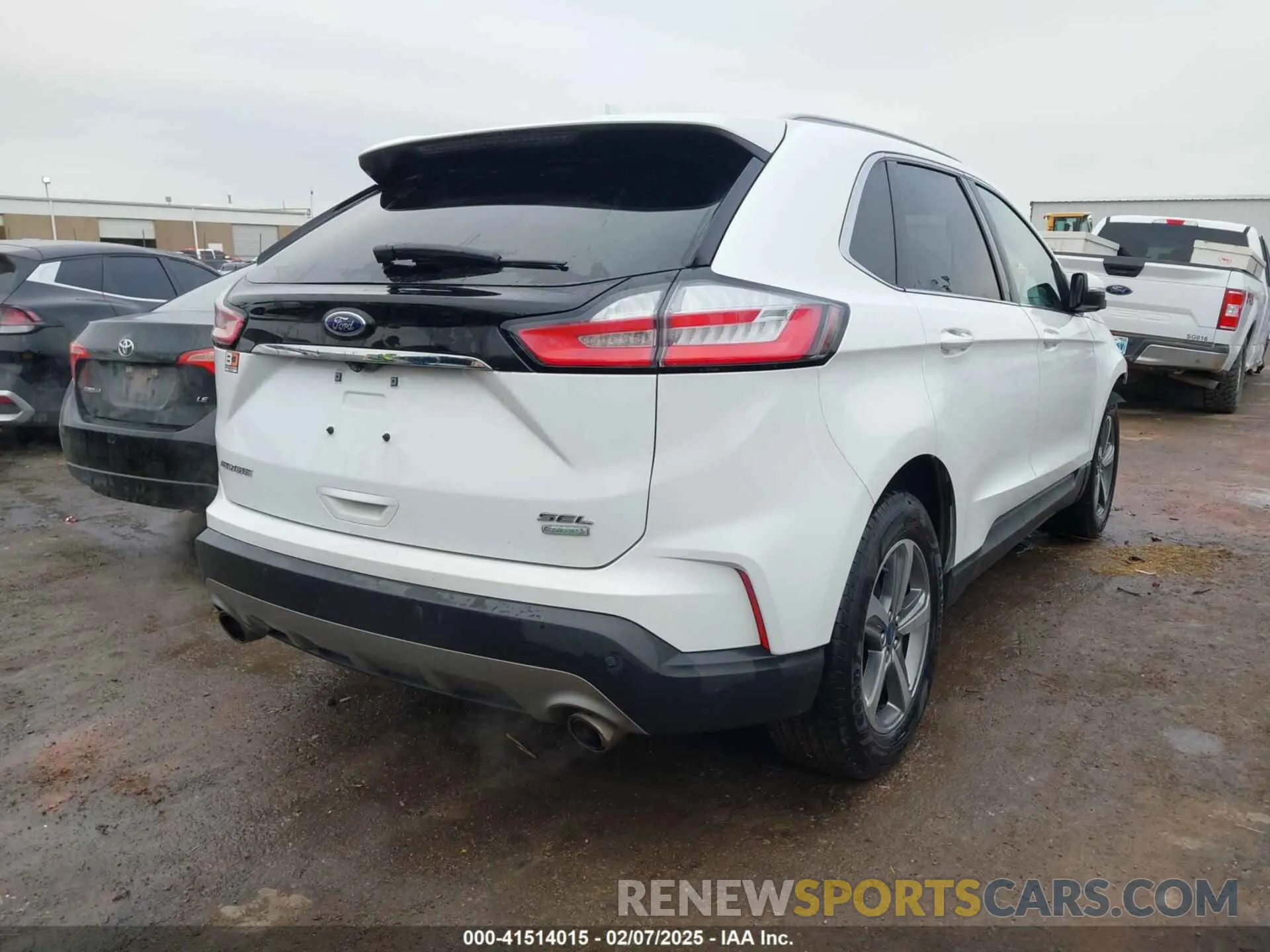 4 Фотография поврежденного автомобиля 2FMPK3J95LBA25921 FORD EDGE 2020