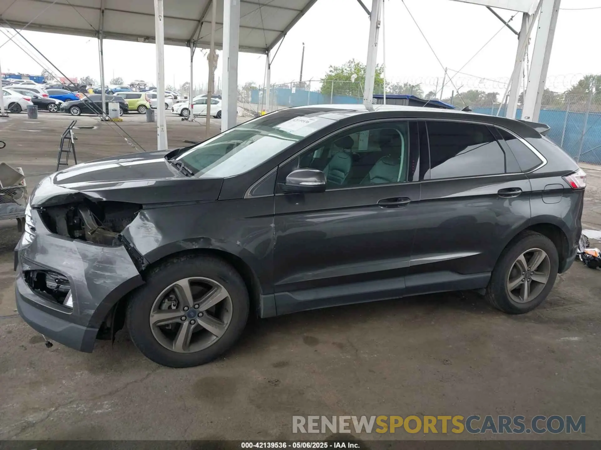 15 Фотография поврежденного автомобиля 2FMPK3J95LBA27779 FORD EDGE 2020