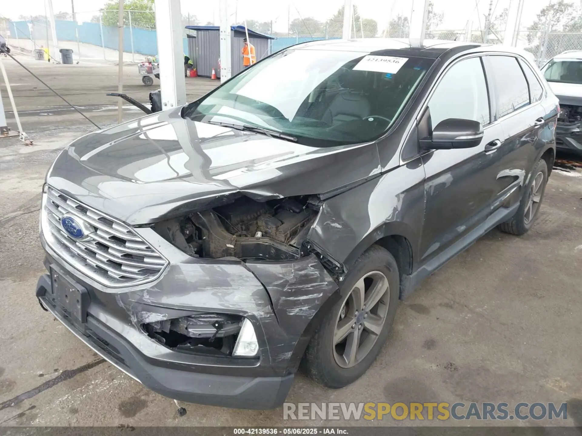 2 Фотография поврежденного автомобиля 2FMPK3J95LBA27779 FORD EDGE 2020