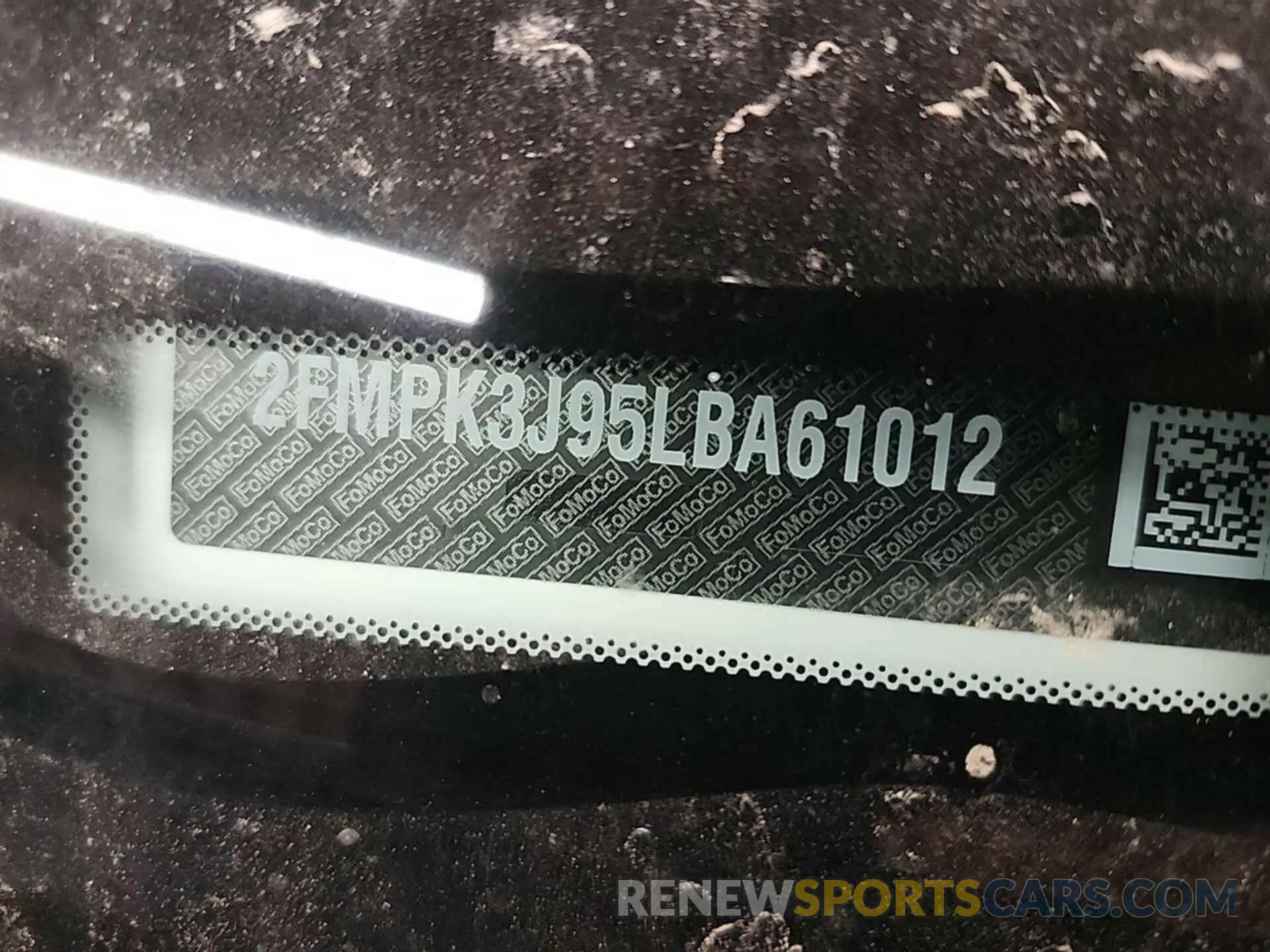 15 Фотография поврежденного автомобиля 2FMPK3J95LBA61012 FORD EDGE 2020