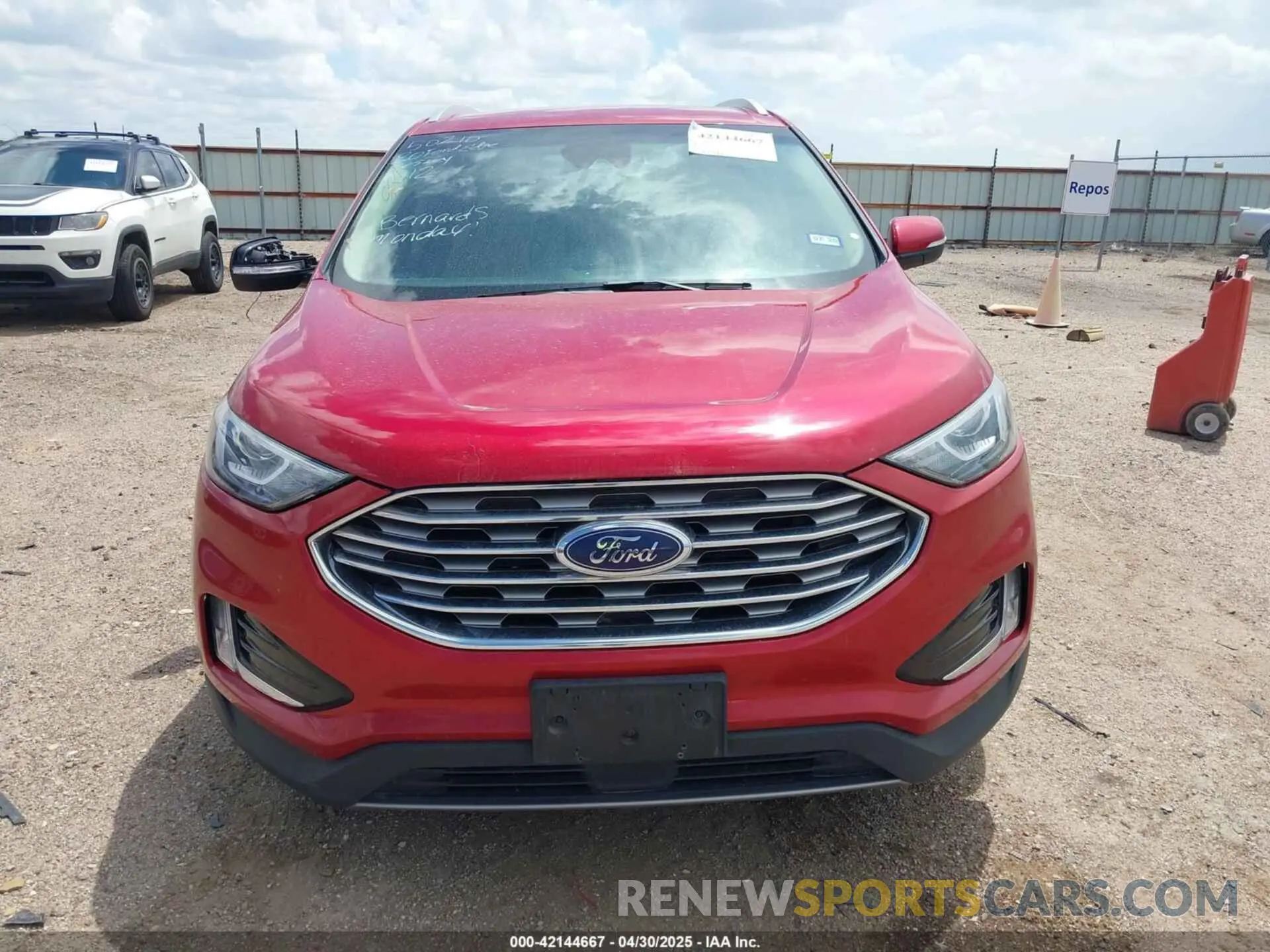 13 Фотография поврежденного автомобиля 2FMPK3J96LBA10912 FORD EDGE 2020