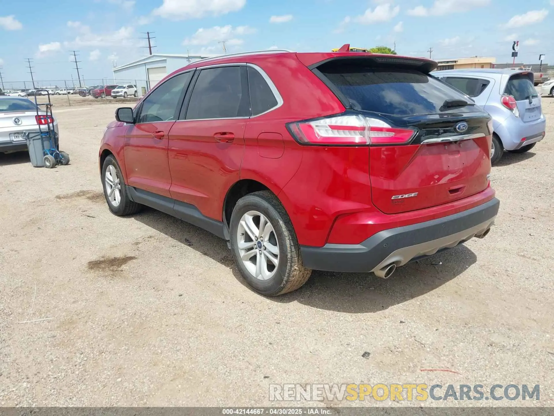 3 Фотография поврежденного автомобиля 2FMPK3J96LBA10912 FORD EDGE 2020