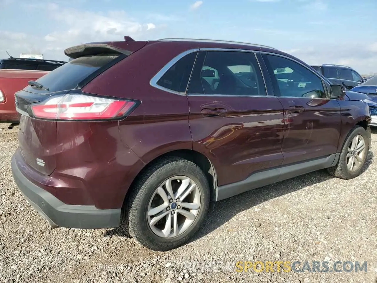 3 Photograph of a damaged car 2FMPK3J98LBA45970 FORD EDGE 2020