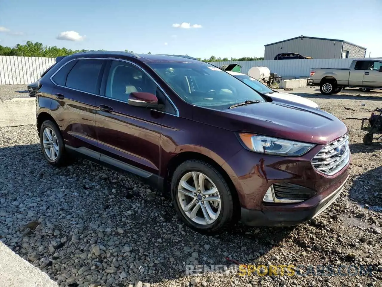 4 Фотография поврежденного автомобиля 2FMPK3J98LBA57052 FORD EDGE 2020