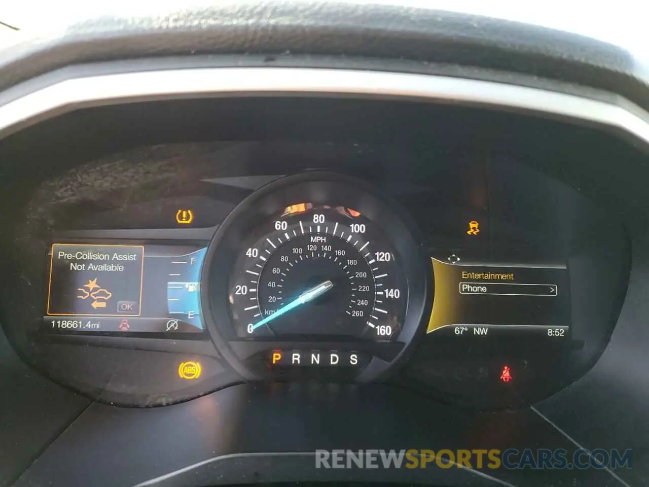 9 Фотография поврежденного автомобиля 2FMPK3J98LBA57052 FORD EDGE 2020