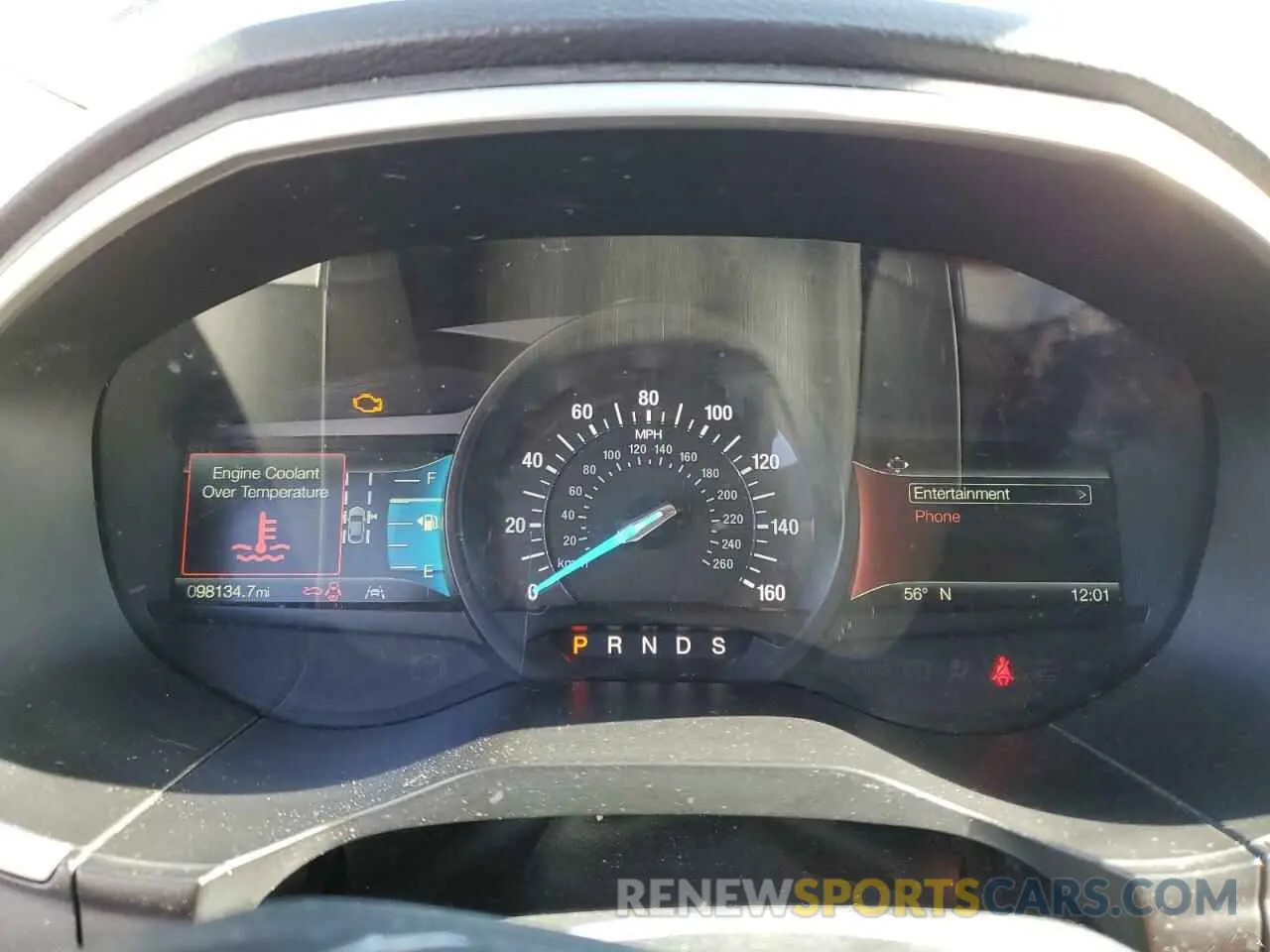 9 Фотография поврежденного автомобиля 2FMPK3J99LBA57299 FORD EDGE 2020