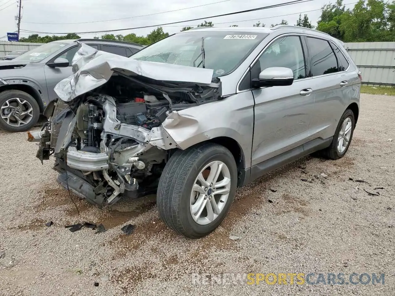 1 Фотография поврежденного автомобиля 2FMPK3J99LBB01642 FORD EDGE 2020