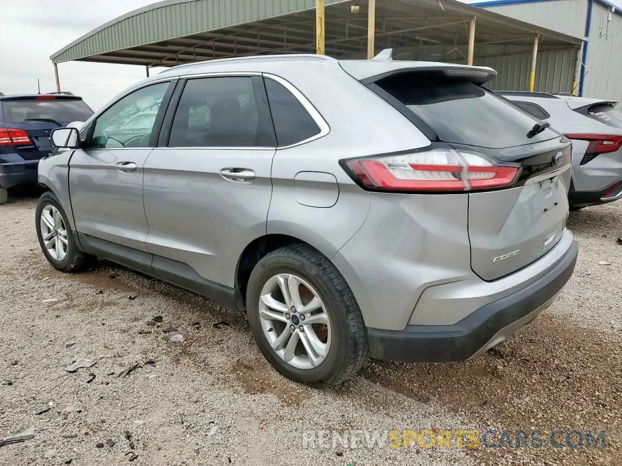 2 Фотография поврежденного автомобиля 2FMPK3J99LBB01642 FORD EDGE 2020
