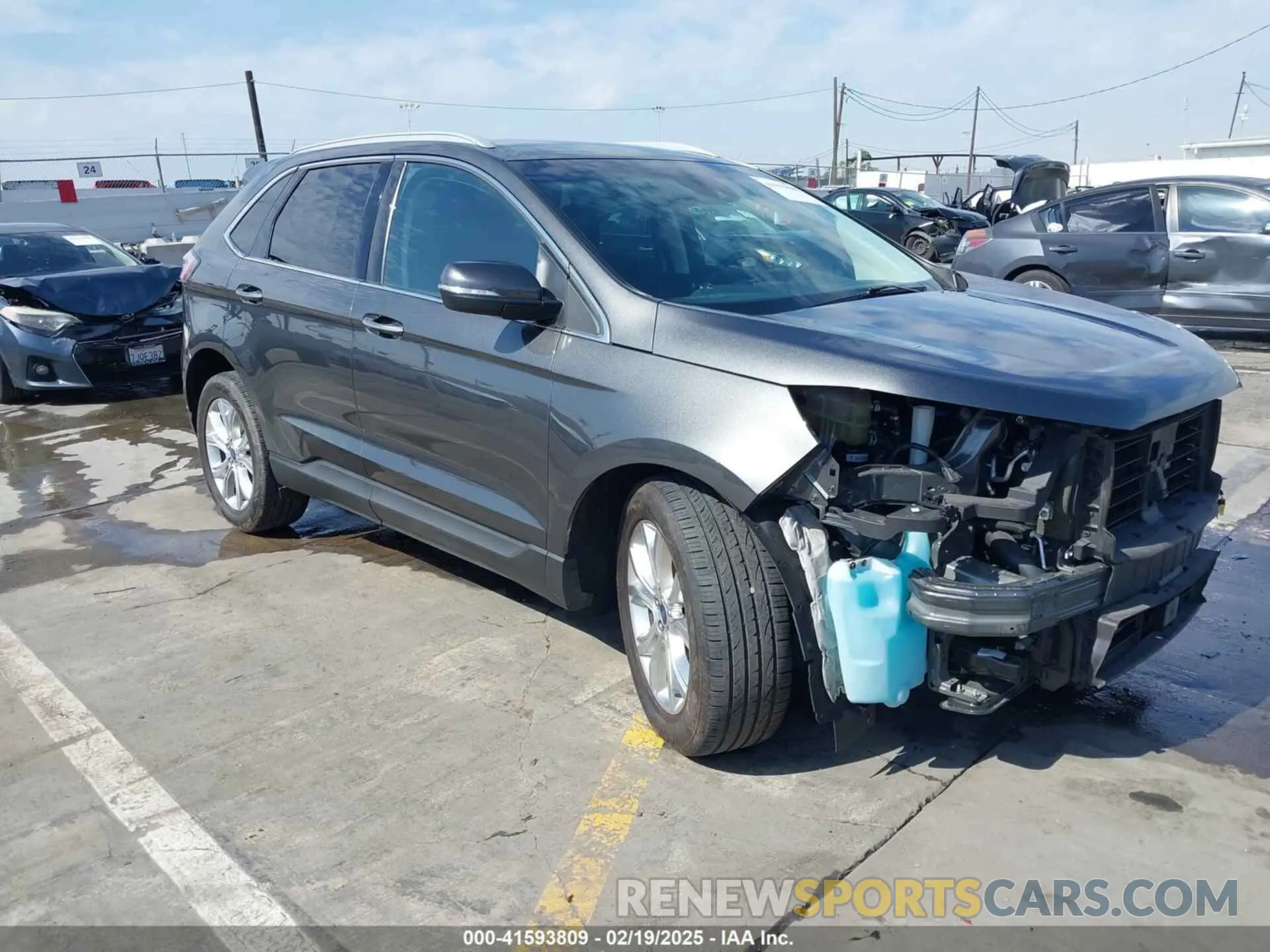 1 Photograph of a damaged car 2FMPK3K90LBA27851 FORD EDGE 2020