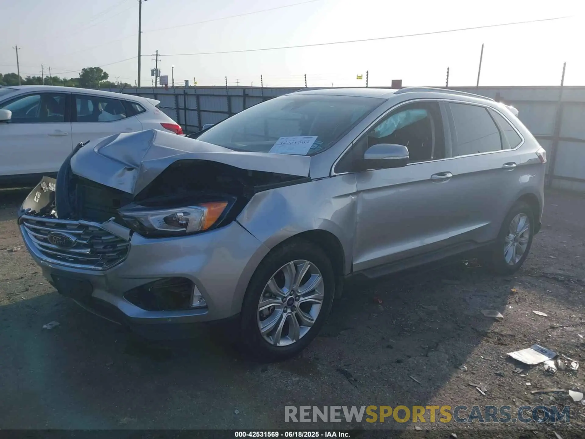 2 Photograph of a damaged car 2FMPK3K91LBA69509 FORD EDGE 2020