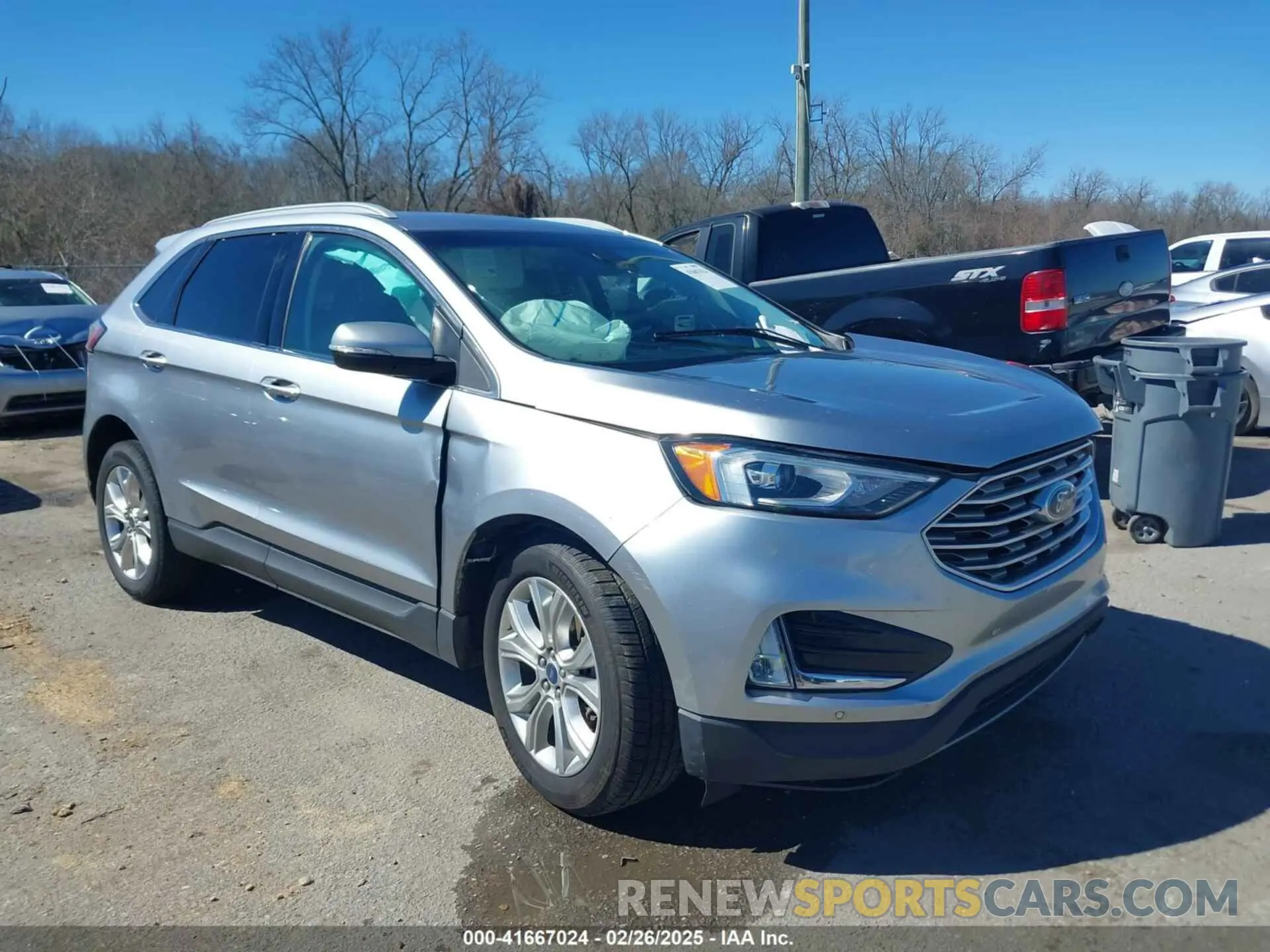 1 Photograph of a damaged car 2FMPK3K92LBA55909 FORD EDGE 2020