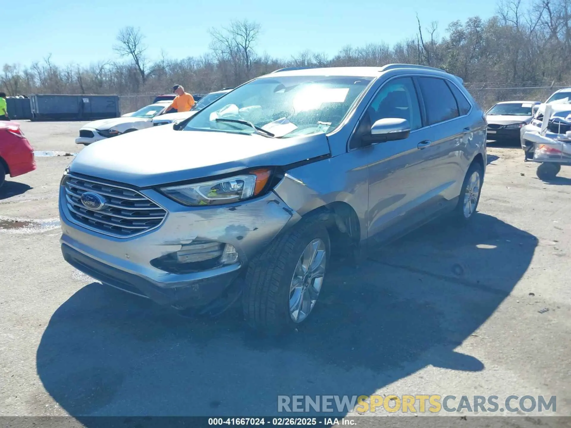 2 Photograph of a damaged car 2FMPK3K92LBA55909 FORD EDGE 2020