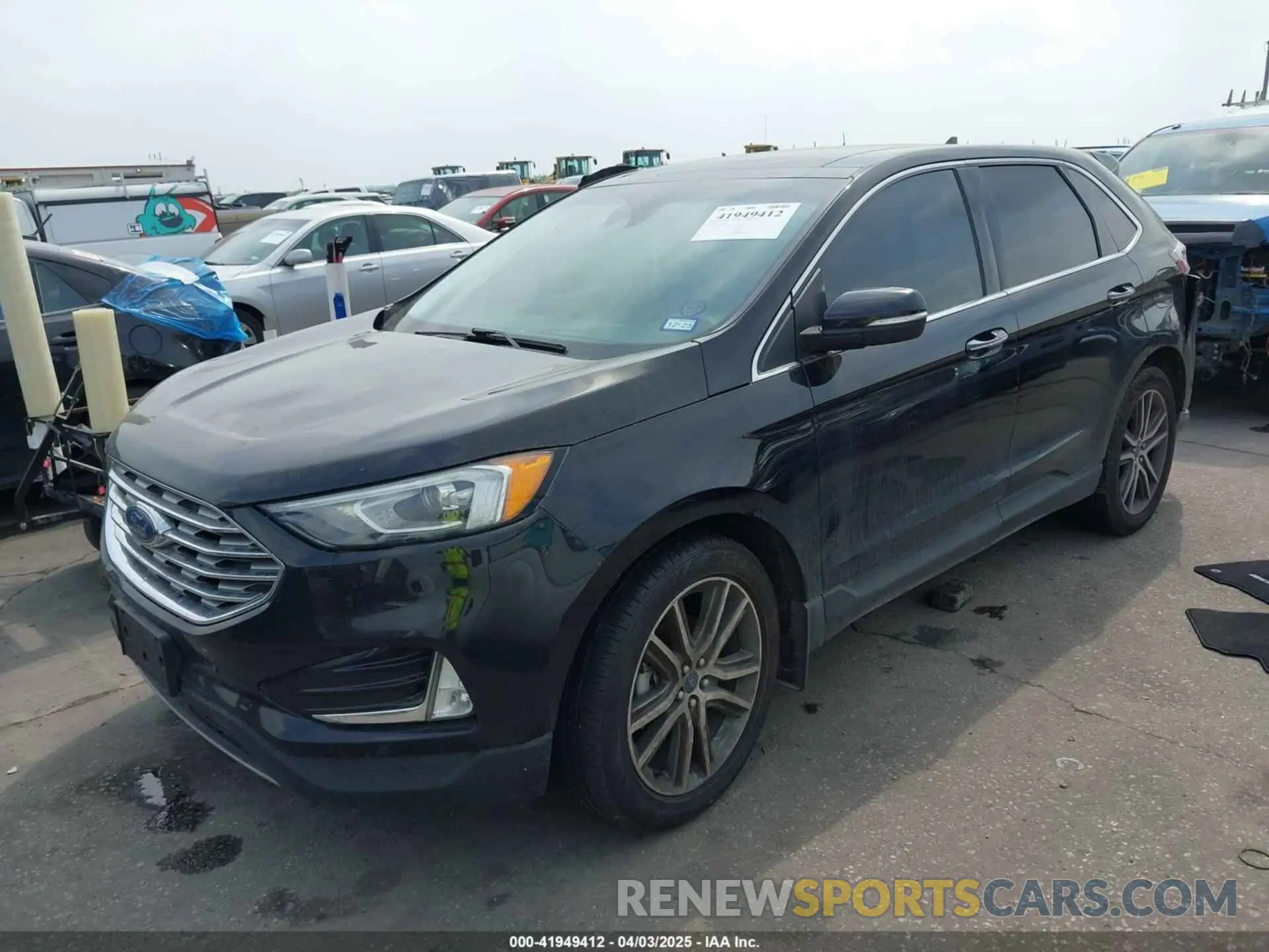 2 Photograph of a damaged car 2FMPK3K92LBB24713 FORD EDGE 2020