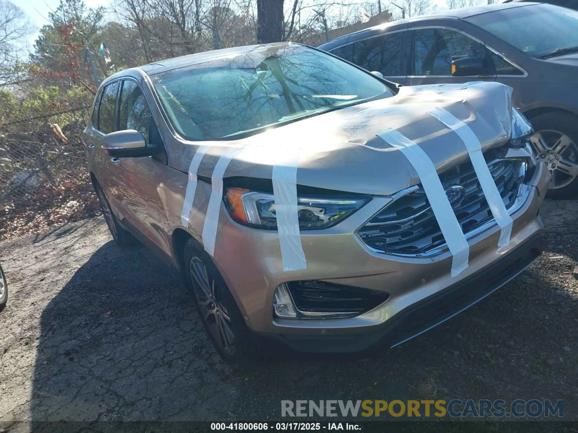 1 Photograph of a damaged car 2FMPK3K94LBB32893 FORD EDGE 2020
