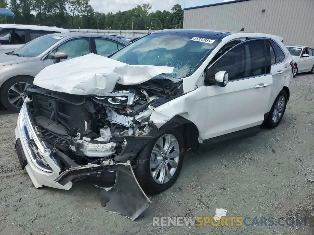1 Photograph of a damaged car 2FMPK3K95LBB08408 FORD EDGE 2020