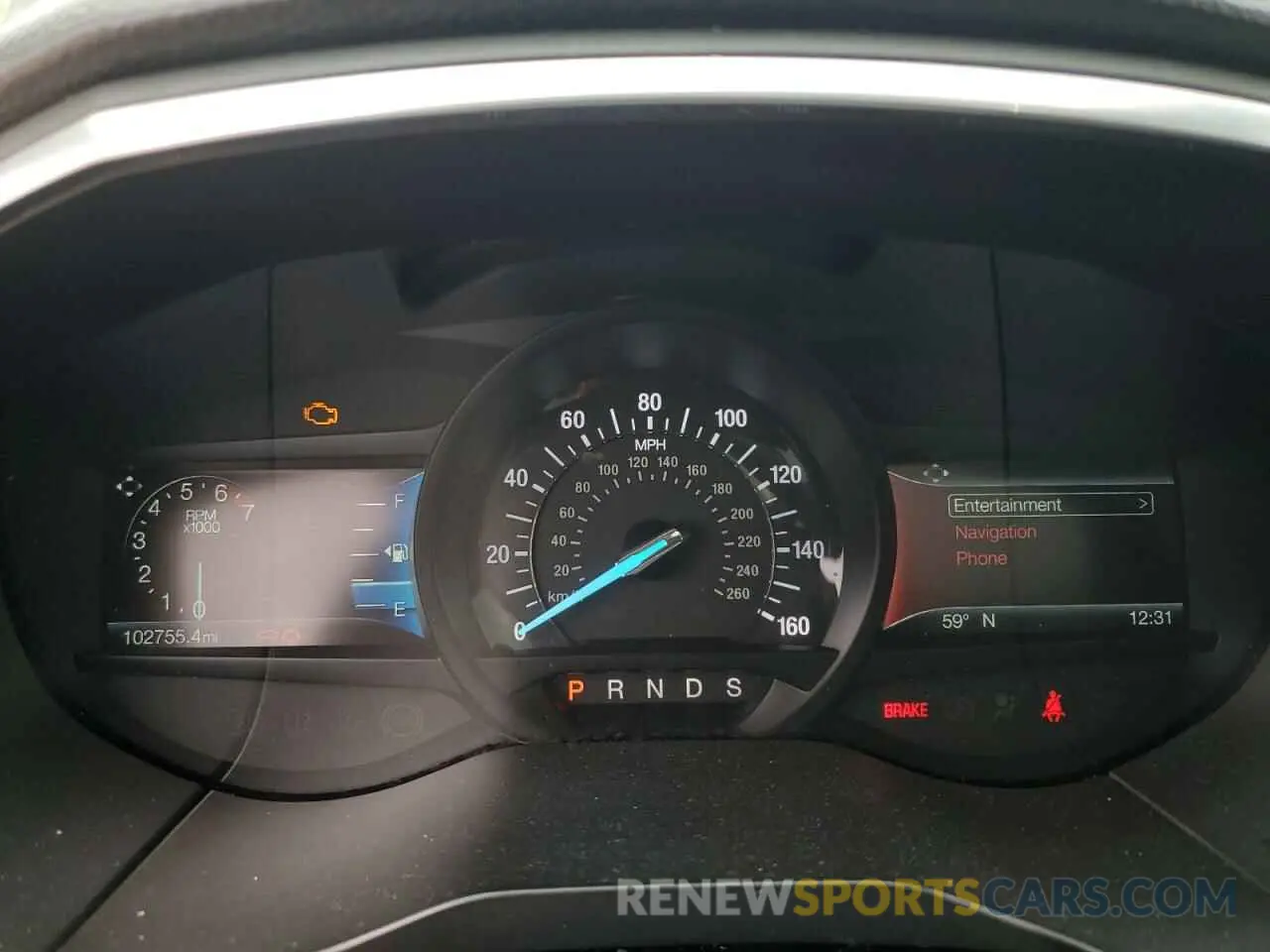 9 Фотография поврежденного автомобиля 2FMPK3K96LBA72695 FORD EDGE 2020