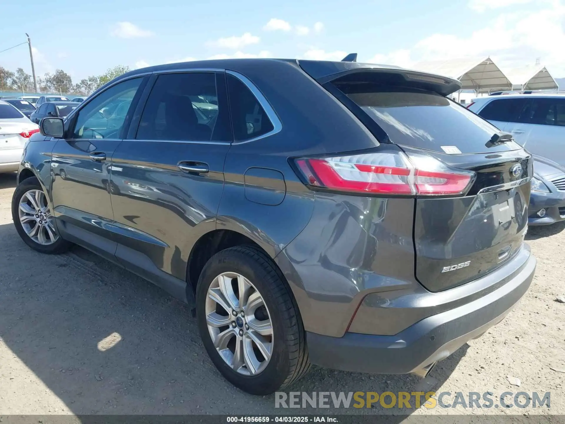 3 Photograph of a damaged car 2FMPK3K97LBA27927 FORD EDGE 2020