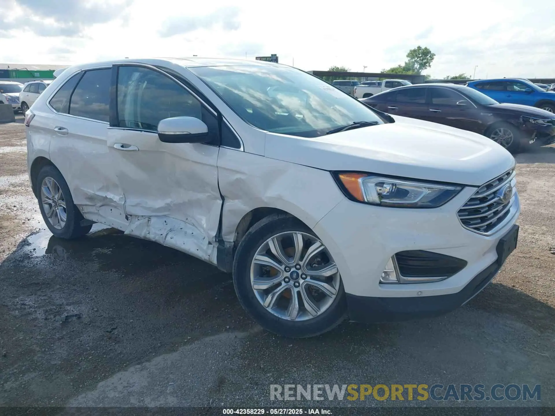 1 Photograph of a damaged car 2FMPK3K98LBA42159 FORD EDGE 2020
