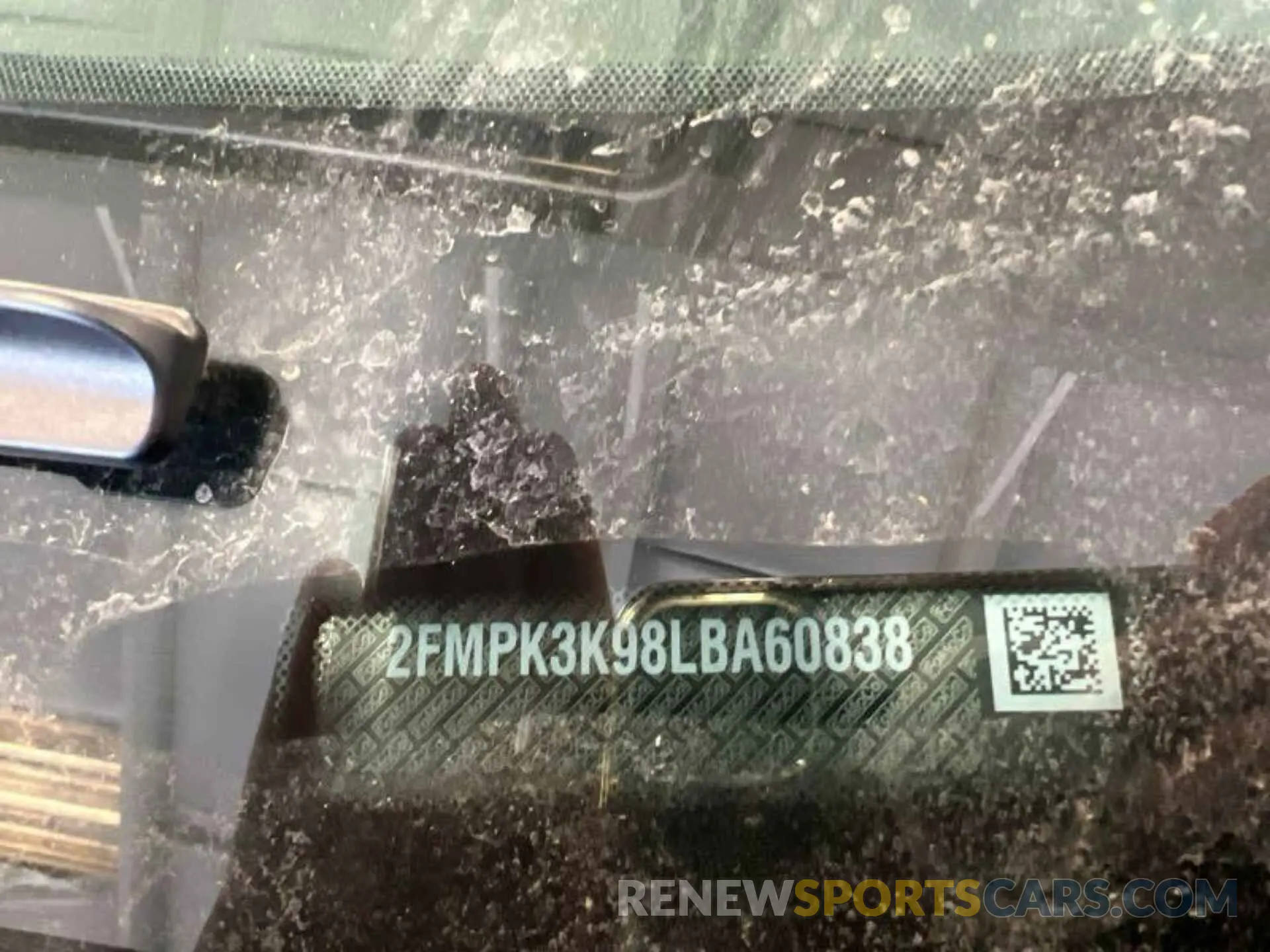 11 Photograph of a damaged car 2FMPK3K98LBA60838 FORD EDGE 2020