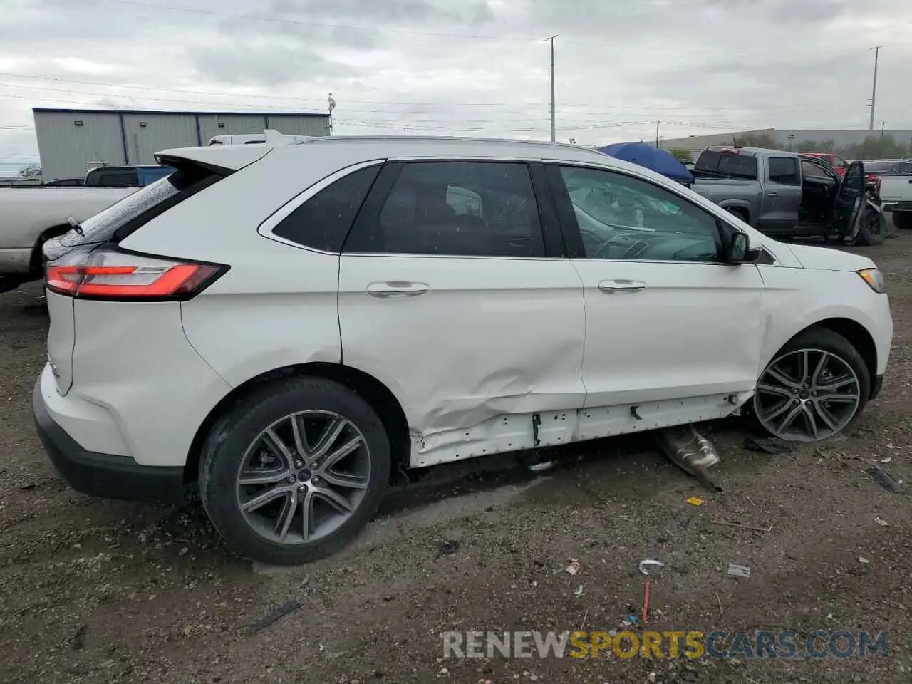 3 Фотография поврежденного автомобиля 2FMPK3K99LBA90222 FORD EDGE 2020