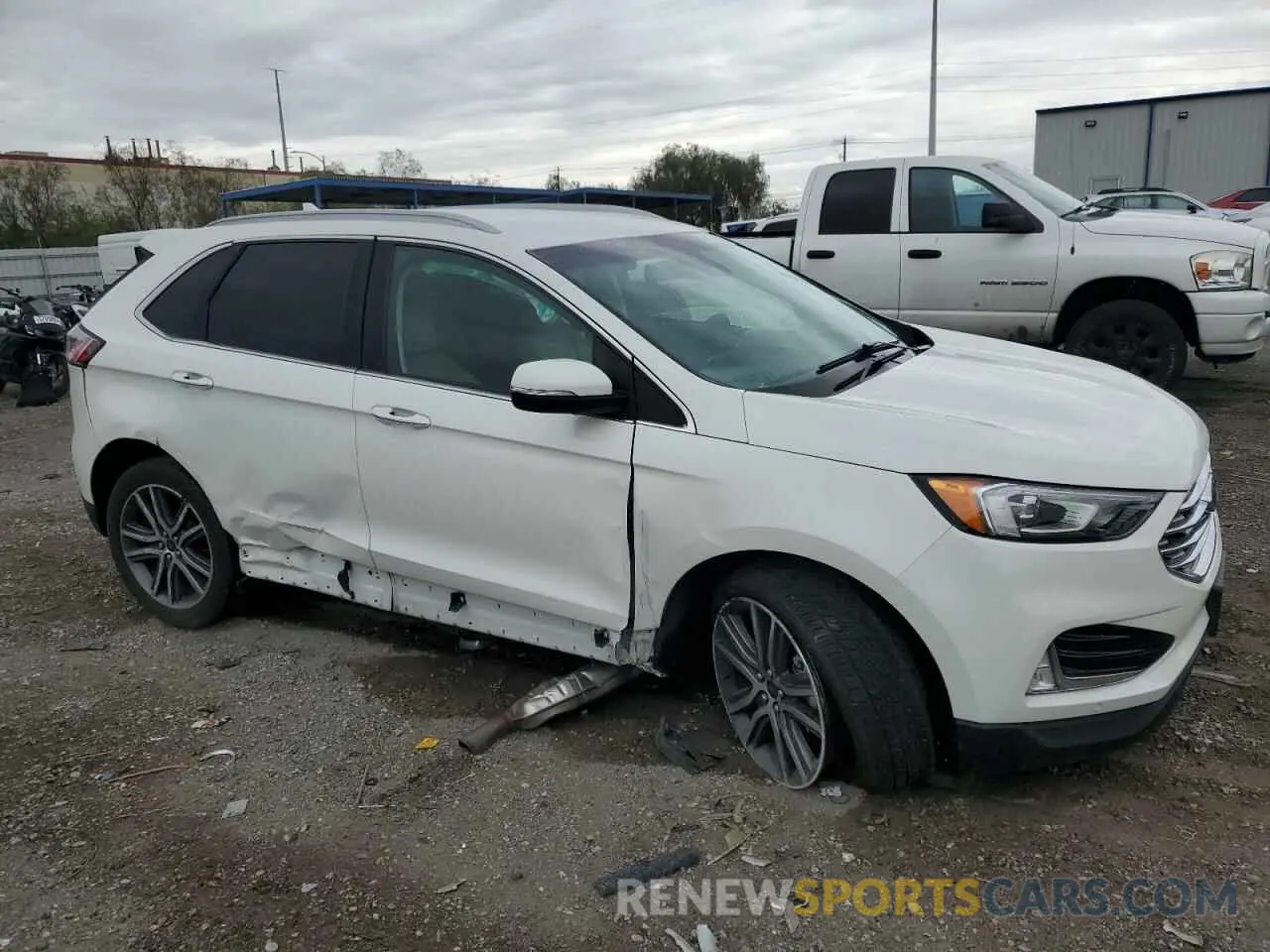 4 Фотография поврежденного автомобиля 2FMPK3K99LBA90222 FORD EDGE 2020