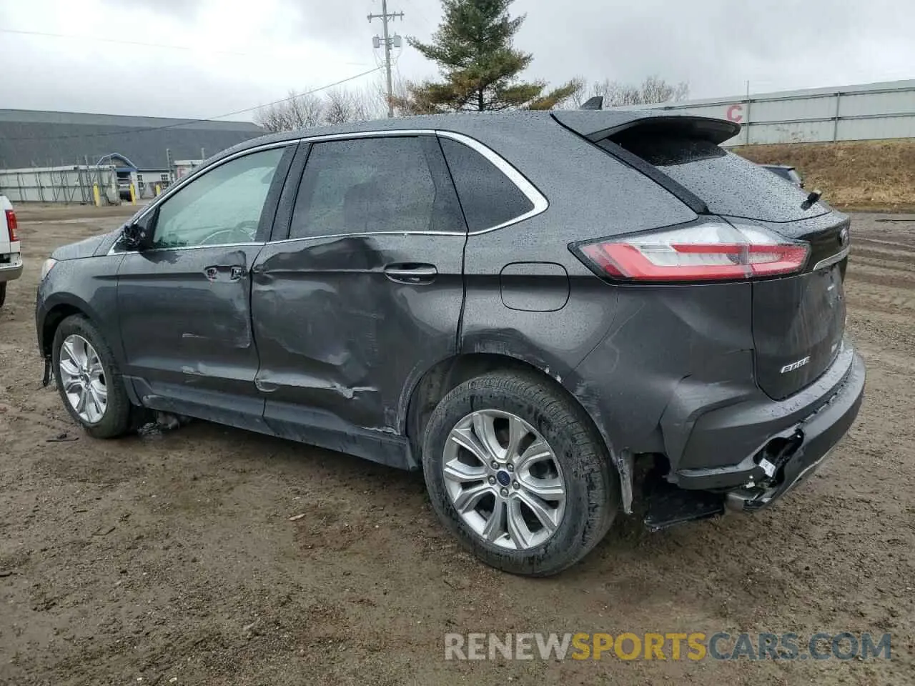 2 Фотография поврежденного автомобиля 2FMPK3K99LBB34820 FORD EDGE 2020