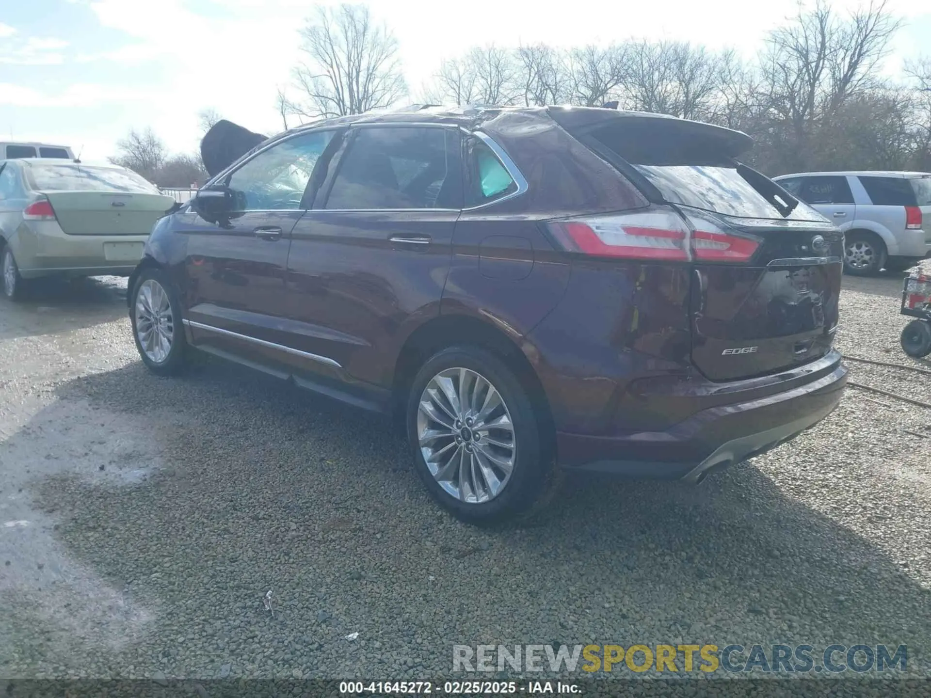 3 Photograph of a damaged car 2FMPK3K9XLBA00060 FORD EDGE 2020