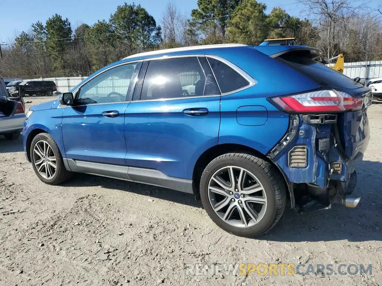 2 Фотография поврежденного автомобиля 2FMPK3K9XLBA74742 FORD EDGE 2020