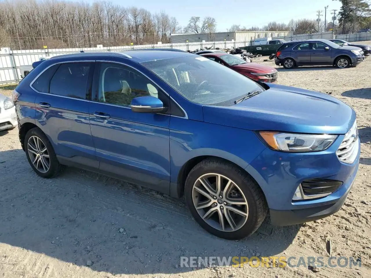 4 Фотография поврежденного автомобиля 2FMPK3K9XLBA74742 FORD EDGE 2020