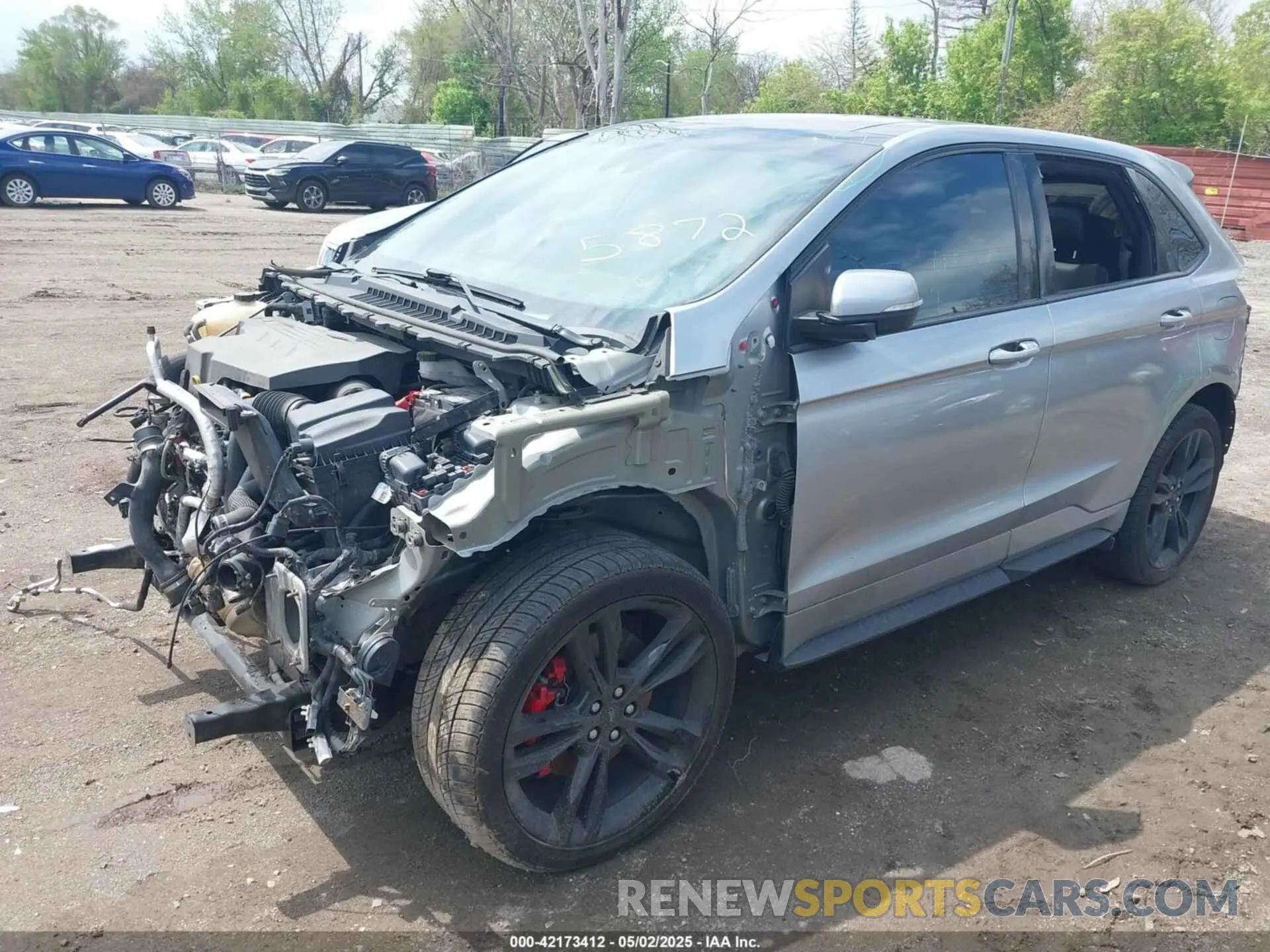 2 Photograph of a damaged car 2FMPK4AP0LBA05872 FORD EDGE 2020