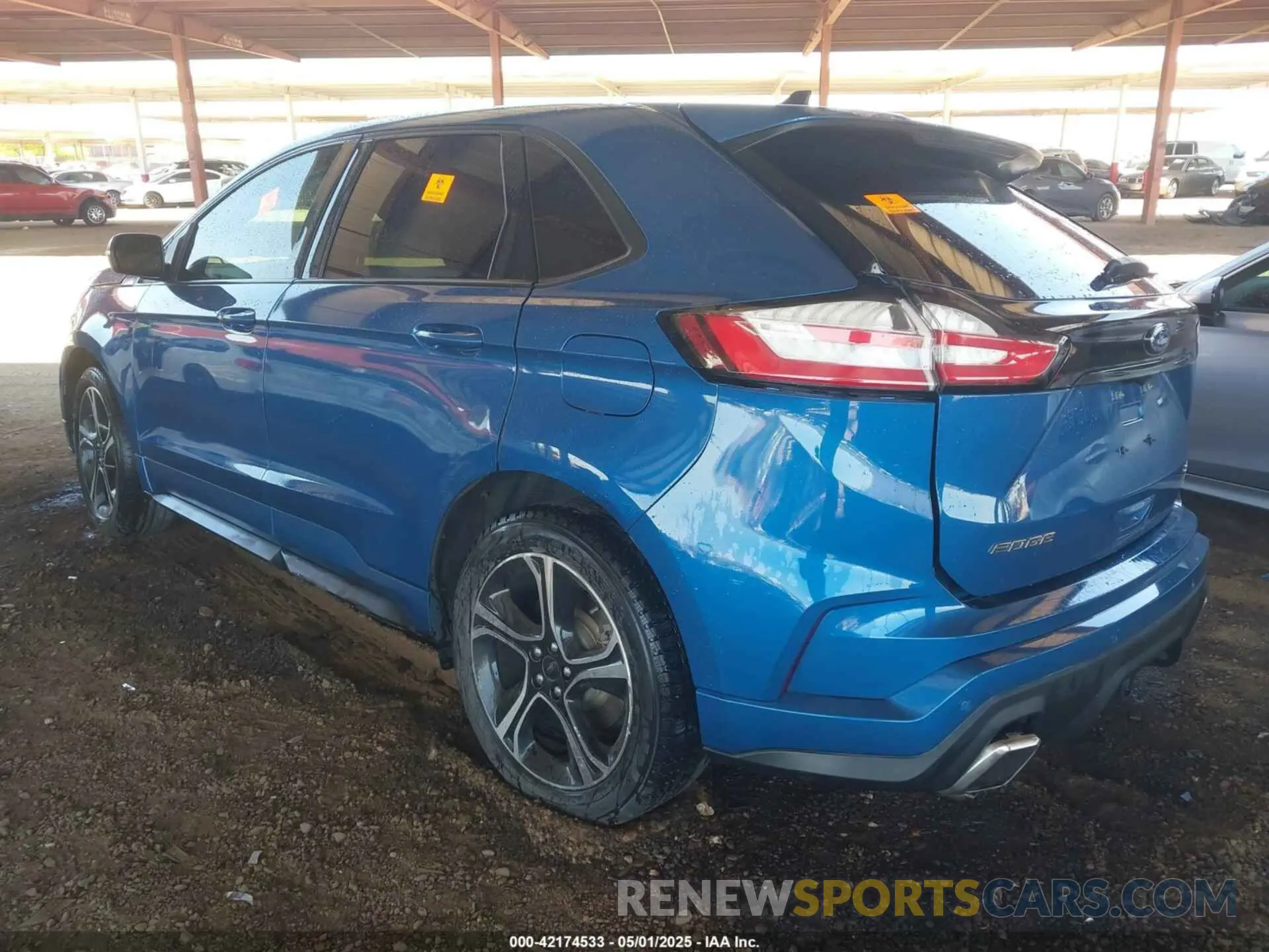 3 Photograph of a damaged car 2FMPK4AP6LBB13414 FORD EDGE 2020
