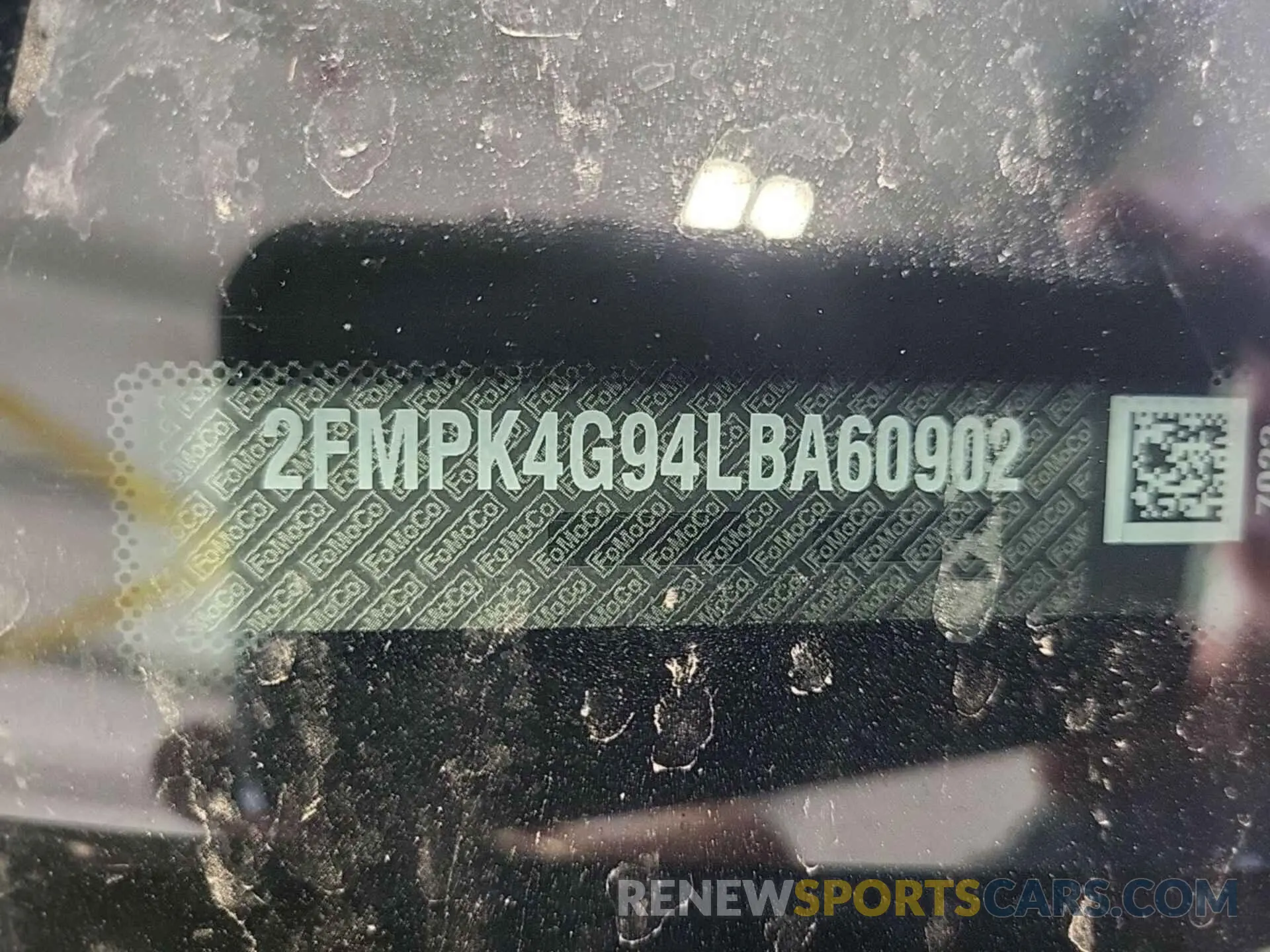 14 Фотография поврежденного автомобиля 2FMPK4G94LBA60902 FORD EDGE 2020