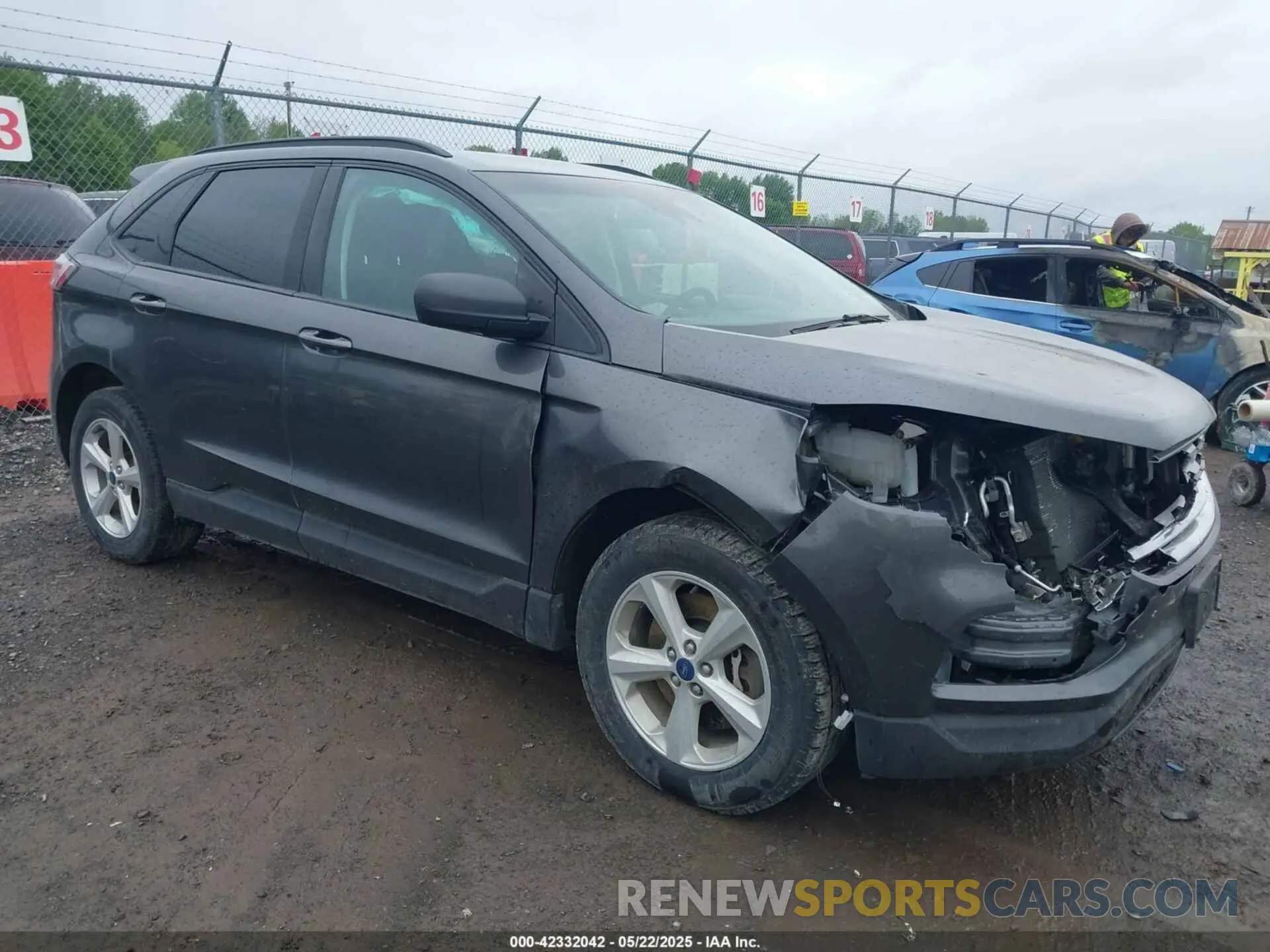 1 Photograph of a damaged car 2FMPK4G94LBB18927 FORD EDGE 2020