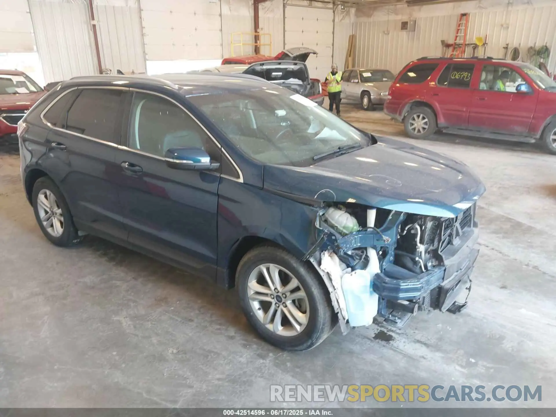 1 Photograph of a damaged car 2FMPK4J90LBA09924 FORD EDGE 2020