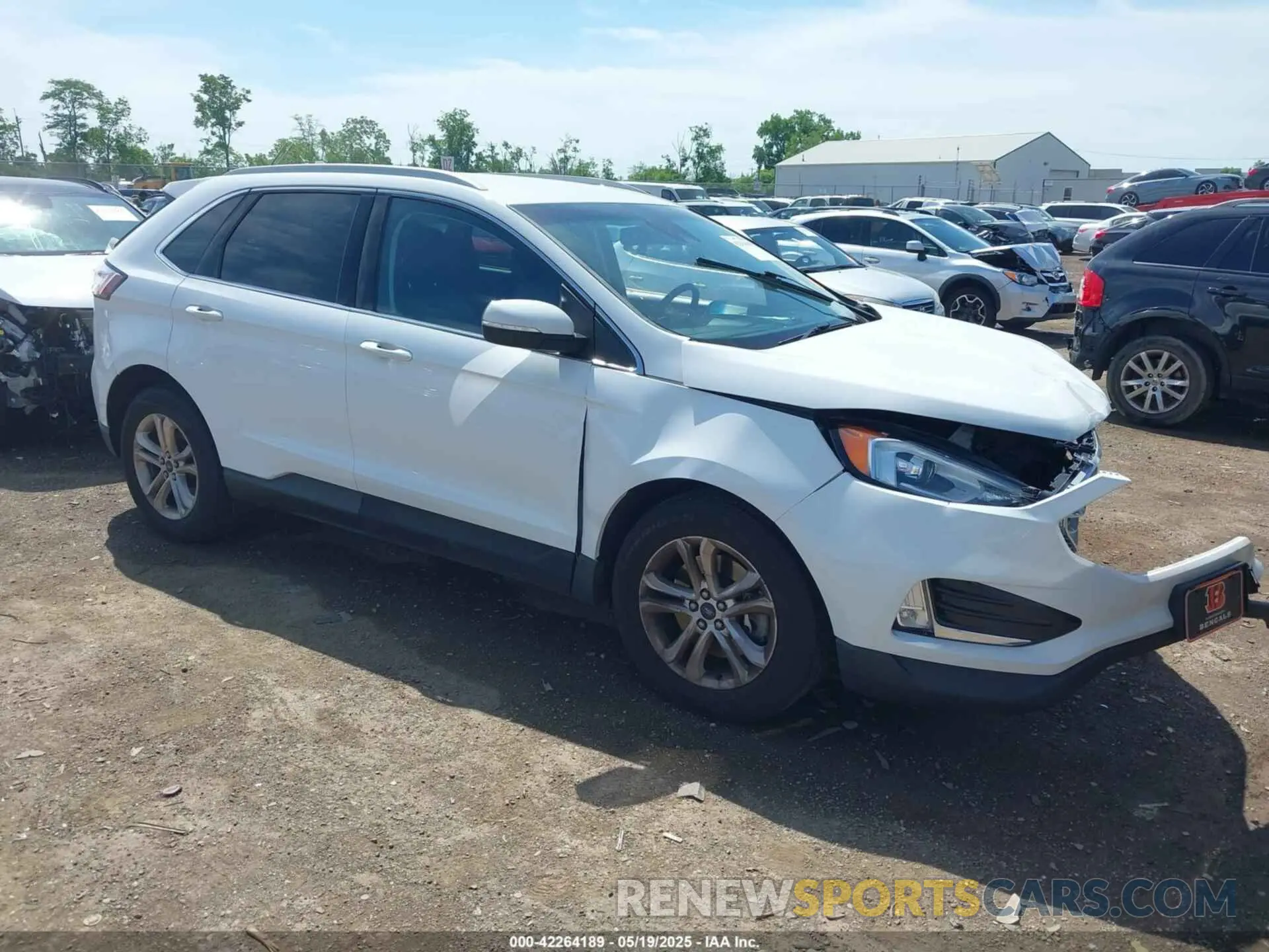 1 Photograph of a damaged car 2FMPK4J90LBA28960 FORD EDGE 2020