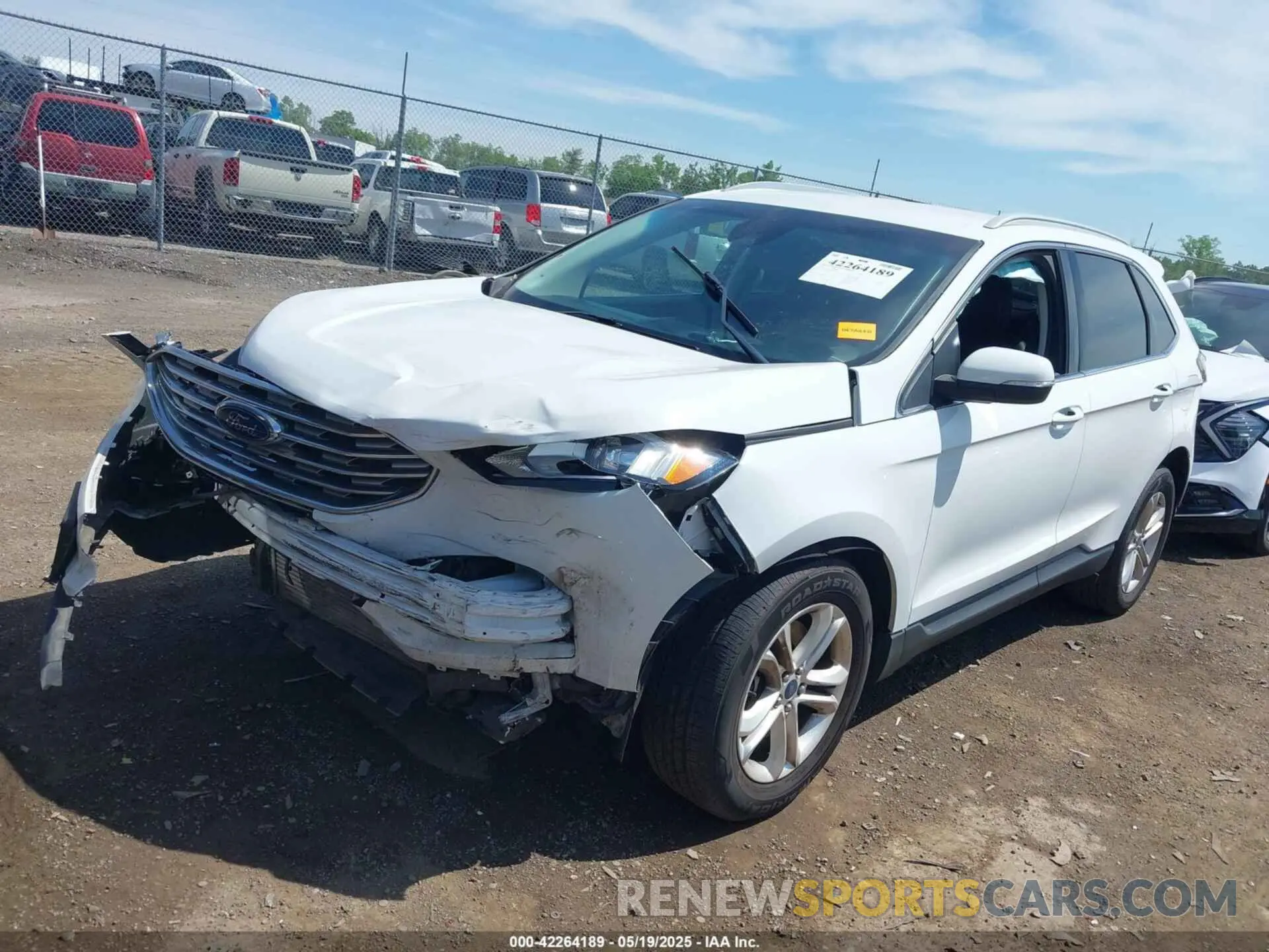 2 Photograph of a damaged car 2FMPK4J90LBA28960 FORD EDGE 2020
