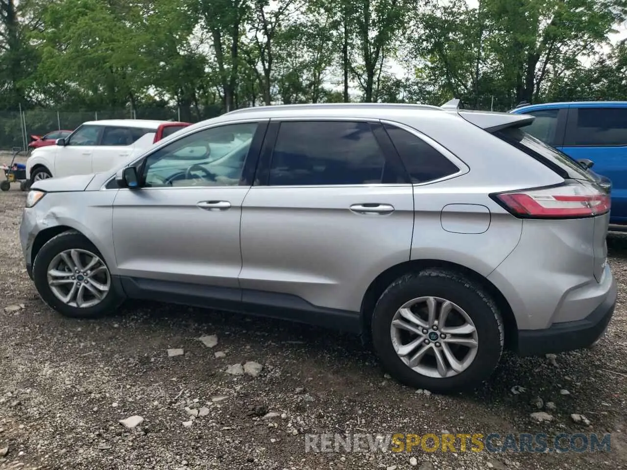 2 Фотография поврежденного автомобиля 2FMPK4J90LBB01731 FORD EDGE 2020