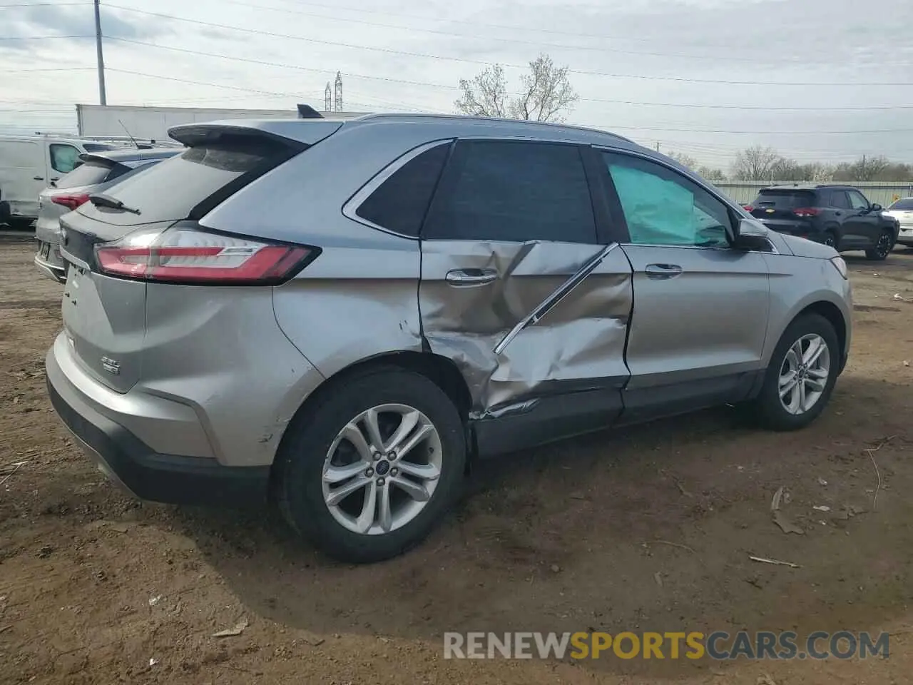 3 Фотография поврежденного автомобиля 2FMPK4J90LBB27939 FORD EDGE 2020