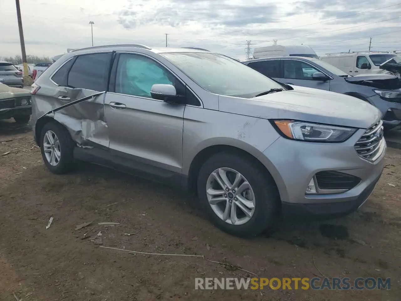 4 Фотография поврежденного автомобиля 2FMPK4J90LBB27939 FORD EDGE 2020