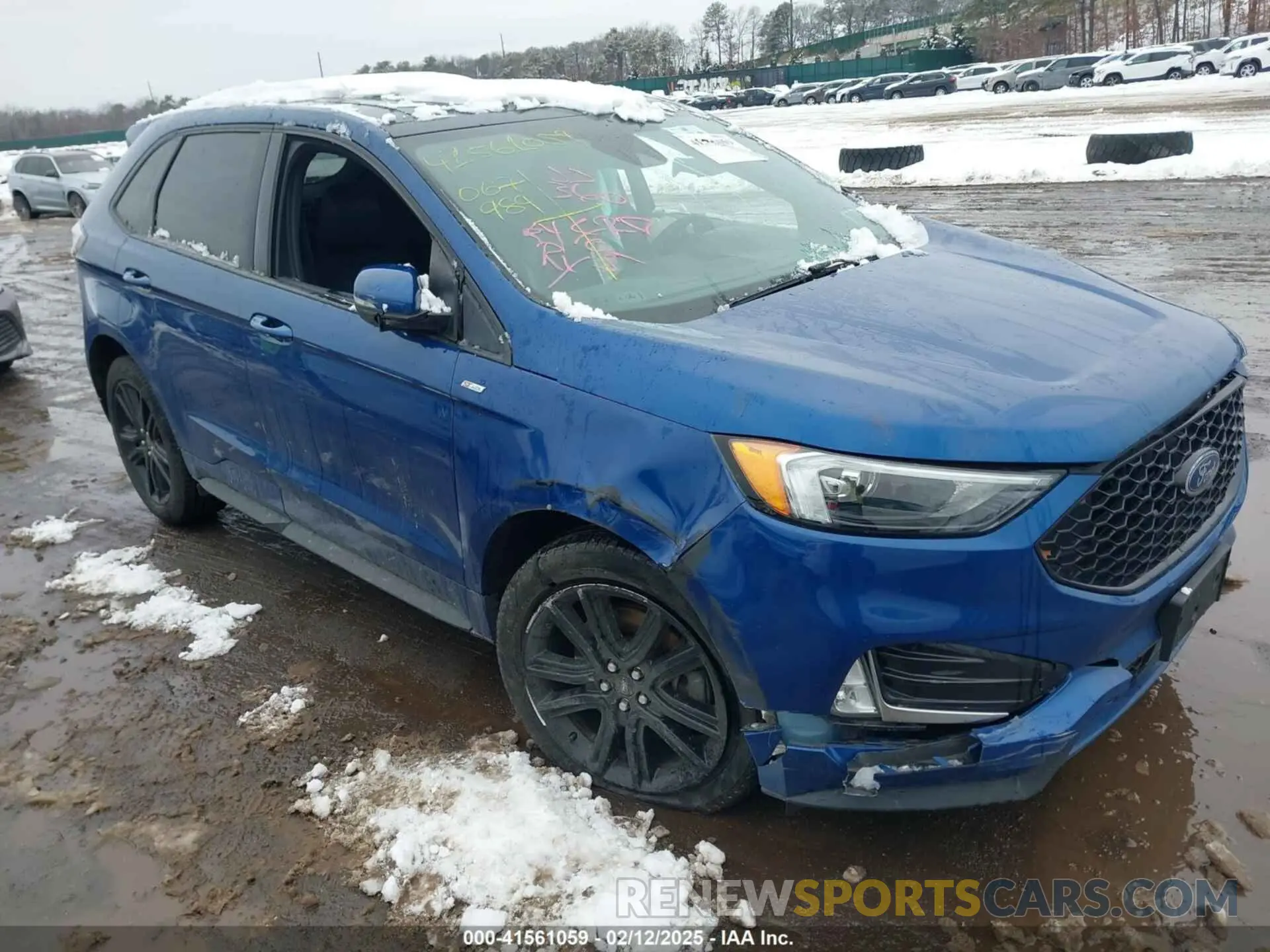 1 Photograph of a damaged car 2FMPK4J90LBB44515 FORD EDGE 2020