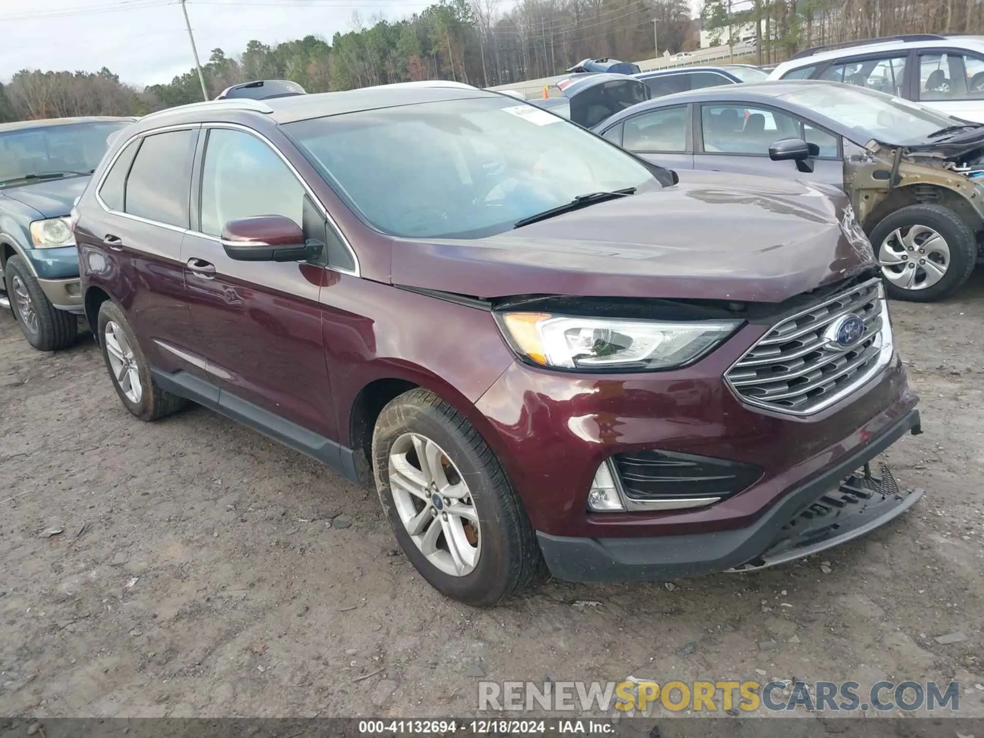 1 Фотография поврежденного автомобиля 2FMPK4J94LBB06558 FORD EDGE 2020