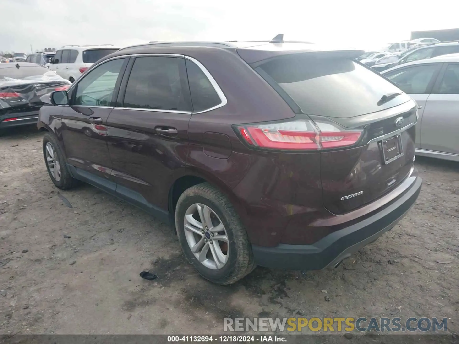 3 Фотография поврежденного автомобиля 2FMPK4J94LBB06558 FORD EDGE 2020