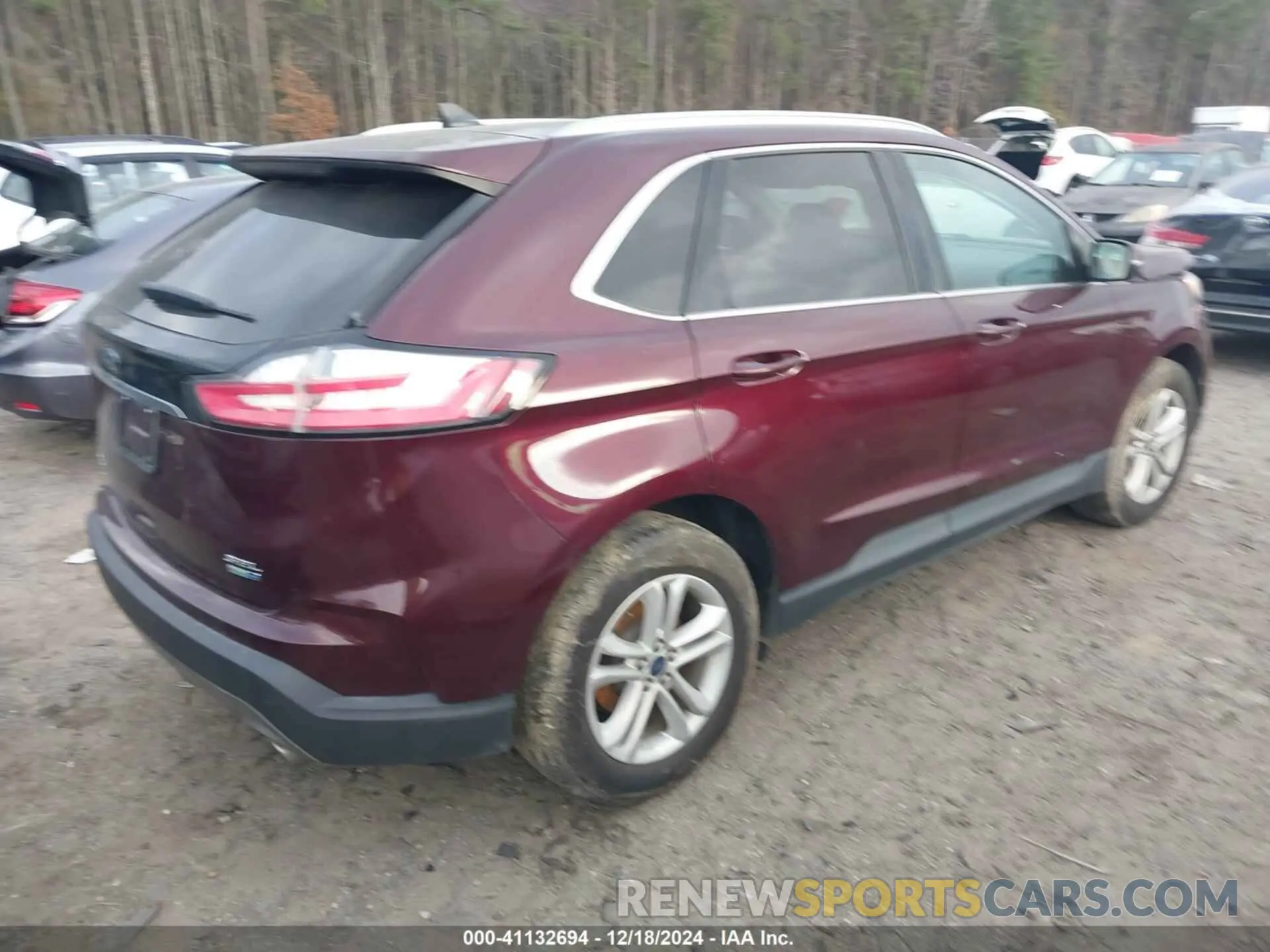 4 Фотография поврежденного автомобиля 2FMPK4J94LBB06558 FORD EDGE 2020