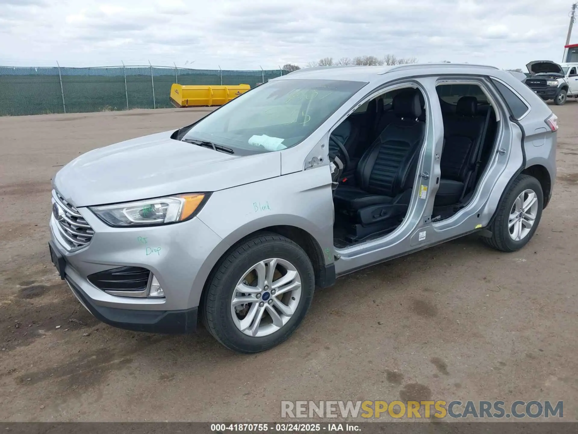 2 Photograph of a damaged car 2FMPK4J95LBB07993 FORD EDGE 2020