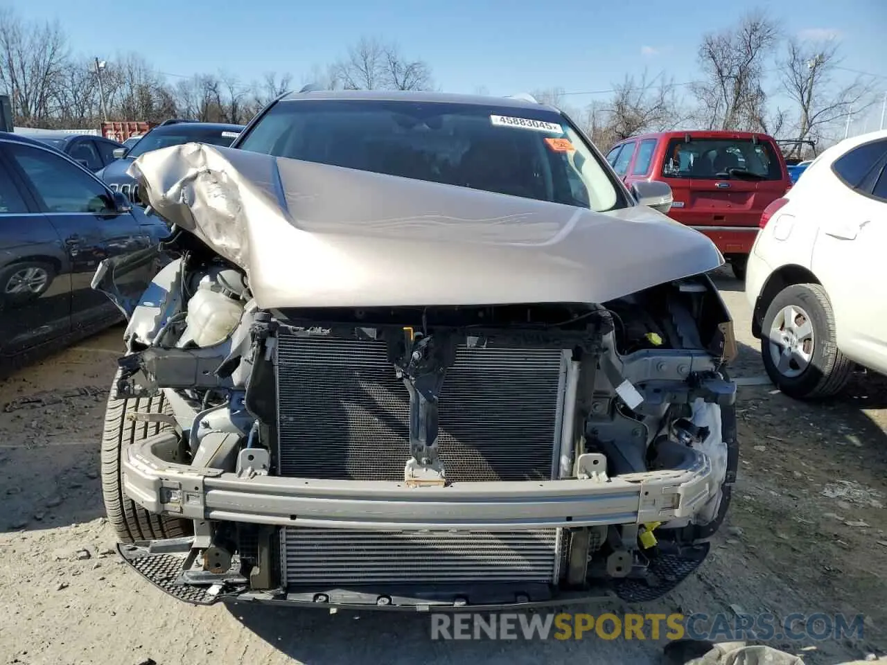 5 Фотография поврежденного автомобиля 2FMPK4J96LBA61574 FORD EDGE 2020