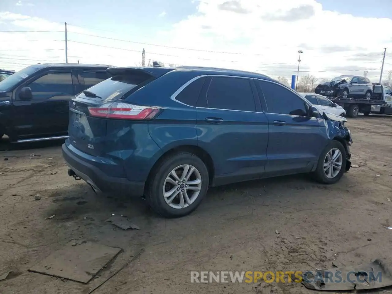 3 Photograph of a damaged car 2FMPK4J96LBB09848 FORD EDGE 2020