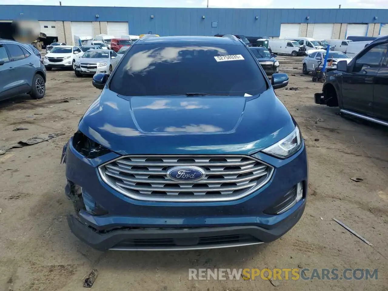 5 Photograph of a damaged car 2FMPK4J96LBB09848 FORD EDGE 2020