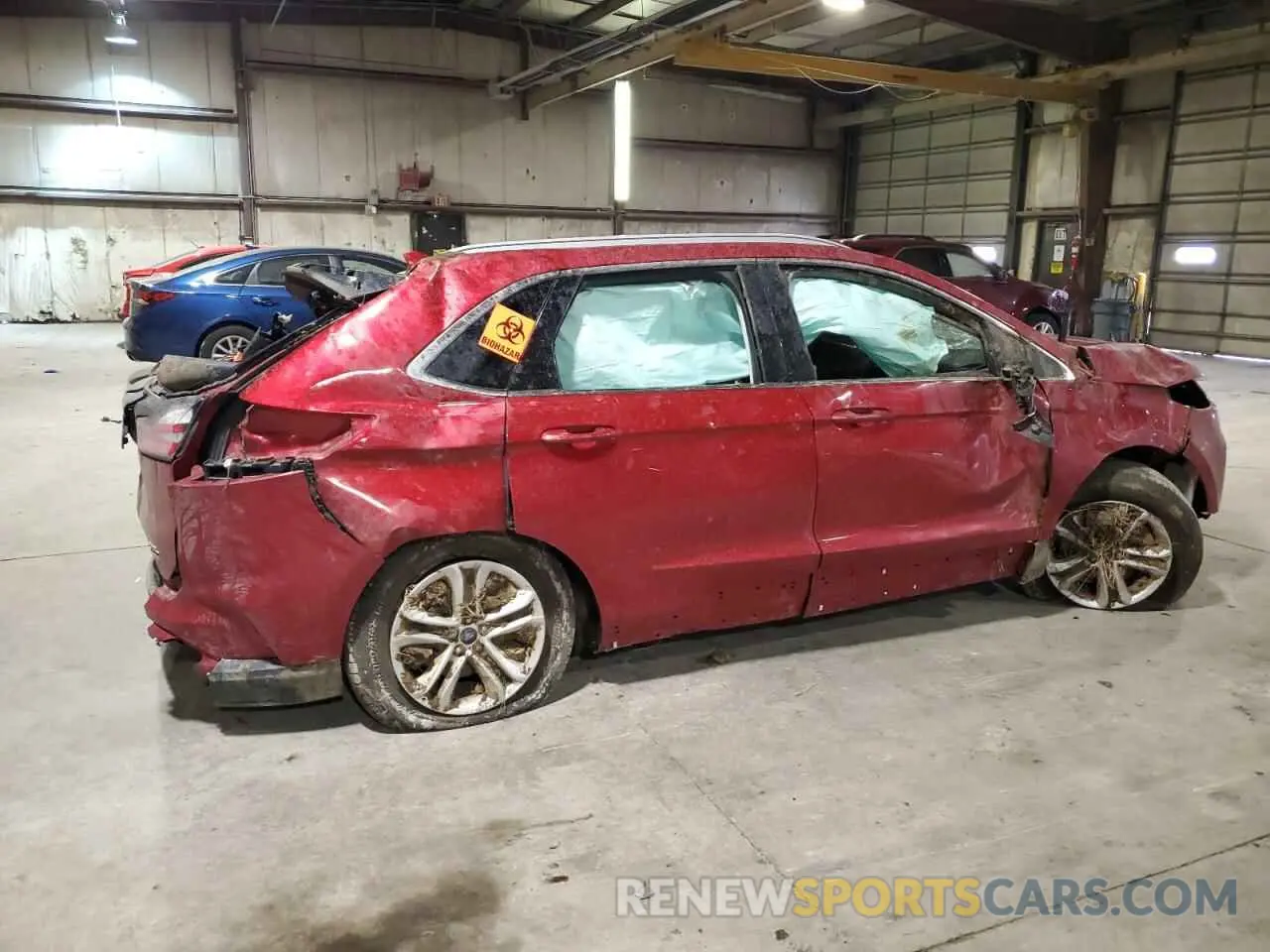 3 Photograph of a damaged car 2FMPK4J97LBA08950 FORD EDGE 2020